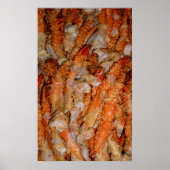 Alaskan King Crab Legs Poster (Voorkant)