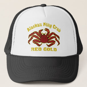 ALASKAN KING CRAB RED GOLD TRUCKER PET