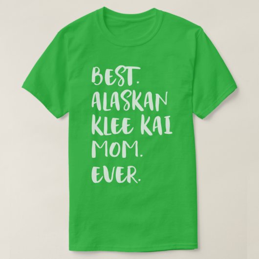 Alaskan Klee Kai 1 T-shirt (Design voorkant)