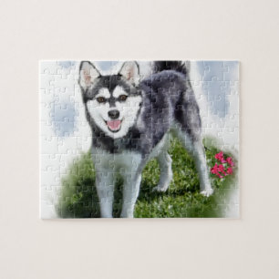 Alaskan Klee Kai Art Legpuzzel