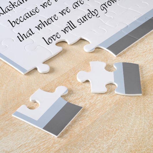 Alaskan Klee Kai Art Legpuzzel (Zijkant)