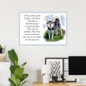 Alaskan Klee Kai Art Poster (Thuiskantoor)