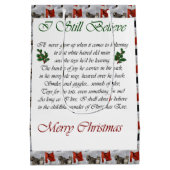 Alaskan Klee Kai Christmas Medium Cadeauzakje (Achterkant)