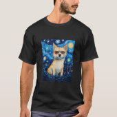 Alaskan Klee Kai Dog Grappige Schattigee Dog In Ee T-shirt (Voorkant)