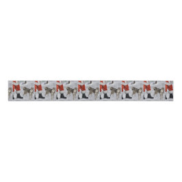 Alaskan Klee Kai Gelooft Kerstmis Grosgrain Lint