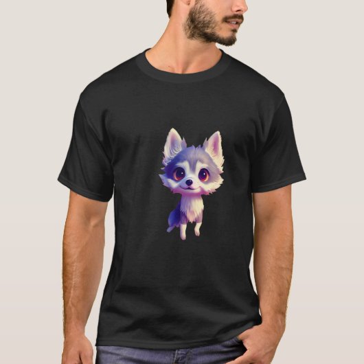 Alaskan Klee Kai-hond  Alaskan Klee Kai T-shirt (Voorkant)
