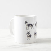 Alaskan klee kai hond Magic Koffiemok (Voorkant links)