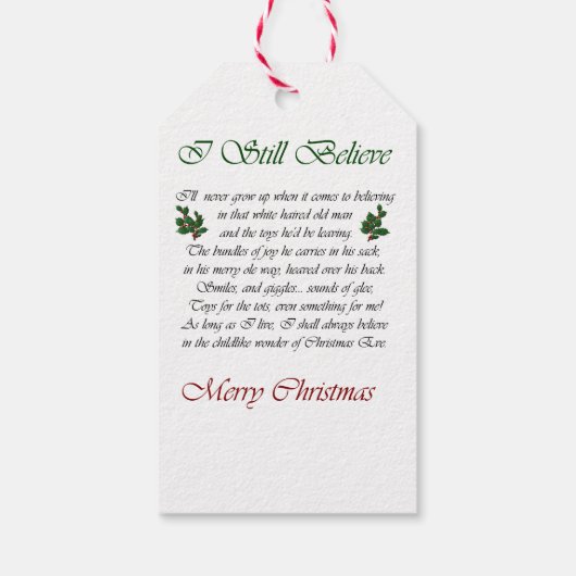 Alaskan Klee Kai kerstcadeaus Cadeaulabel (Achterkant)