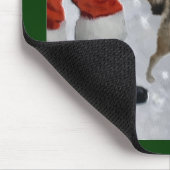 Alaskan Klee Kai kerstcadeaus Muismat (Hoek)