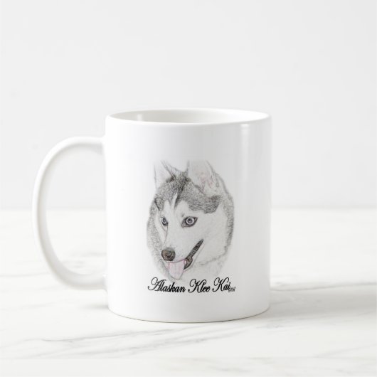 Alaskan Klee Kai Koffiemok (Links)