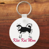 Alaskan Klee Kai Mam Sleutelhanger (Voorkant)
