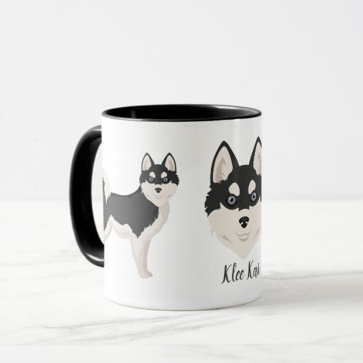 Alaskan Klee Kai Mok (Voorkant links)
