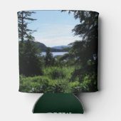 Alaskan Landscape Beauful Alaska-fotografie Blikjeskoeler (Achterkant)