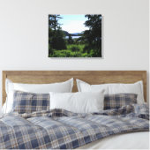 Alaskan Landscape Beauful Alaska-fotografie Canvas Afdruk (Insitu (Slaapkamer))