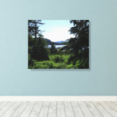 Alaskan Landscape Beauful Alaska-fotografie Canvas Afdruk (Insitu (Houten vloer))