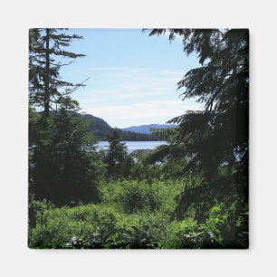 Alaskan Landscape Beauful Alaska-fotografie Magneet