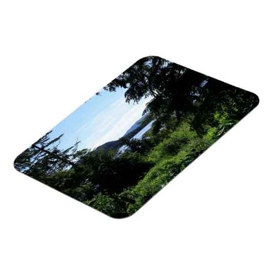 Alaskan Landscape Beauful Alaska-fotografie Magneet (Linkerzijde)