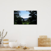 Alaskan Landscape Beauful Alaska-fotografie Poster (Keuken)