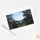 Alaskan Landscape Beauful Alaska-fotografie Rechthoekige Sticker (Envelop)