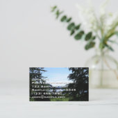 Alaskan Landscape Beauful Alaska-fotografie Visitekaartje (Staand voorkant)