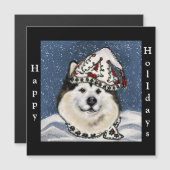 Alaskan Malamute (Voorkant / Achterkant)