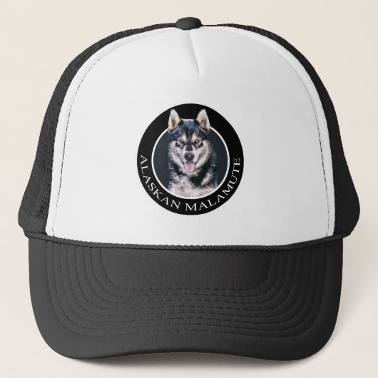Alaskan Malamute 002 Trucker Pet (Voorkant)