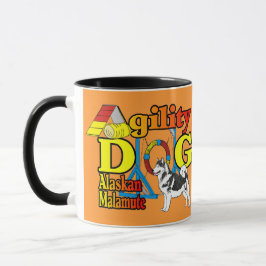 Alaskan Malamute Agility Gifts Mok