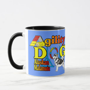 Alaskan Malamute Agility Gifts Mok