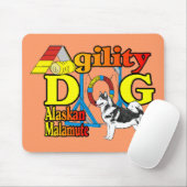 Alaskan Malamute Agility Gifts Muismat (Met muis)