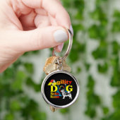 Alaskan Malamute Agility Sleutelhanger (Hand)