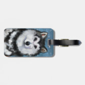 Alaskan Malamute Bagagelabel (Achterkant horizontaal)