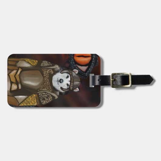 Alaskan Malamute Bagagelabel (Voorkant horizontaal)