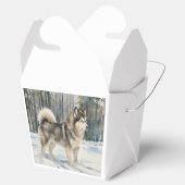 Alaskan Malamute Bedankdoosjes (Geopend)