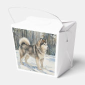 Alaskan Malamute Bedankdoosjes (Achterkant)