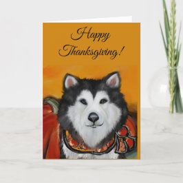 Alaskan Malamute Bedankkaart