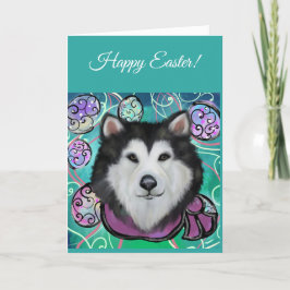 Alaskan Malamute Bedankkaart