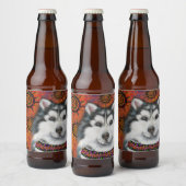 ALASKAN MALAMUTE BIER ETIKET (Flessen)