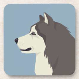 Alaskan Malamute Bier Onderzetter