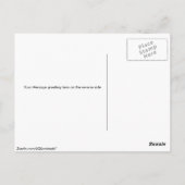 Alaskan Malamute Briefkaart (Achterkant)