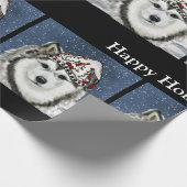 Alaskan Malamute Cadeaupapier (Hoek)