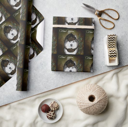 Alaskan Malamute Cadeaupapier (Crafts)