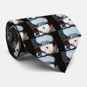 Alaskan Malamute Chef Stropdas (Opgerold)