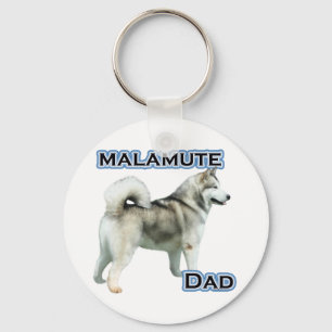 Alaskan Malamute Dad 4 - Sleutelhanger