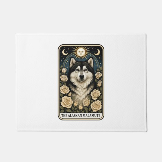 Alaskan Malamute Deurmat (Voorkant)