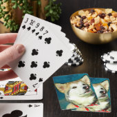 Alaskan Malamute Dog Art Pokerkaarten (Insitu)
