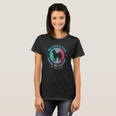 Alaskan Malamute Dog Eigenaar T-shirt (Voorkant volledig)