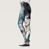 Alaskan Malamute Dog Leggings (Links)