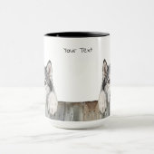 Alaskan Malamute Dog Mok (Midden)