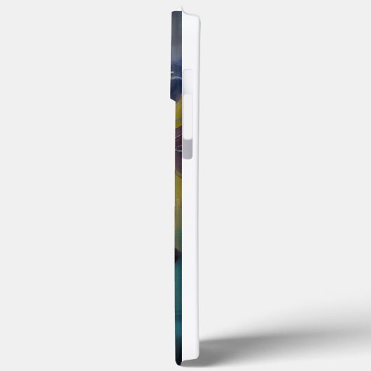 Alaskan Malamute Dog op Paddle: Een Schilderachtig Case-Mate iPhone Case (Achterkant / Links)