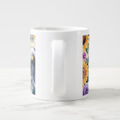 Alaskan Malamute Dog Owner Gift Grote Koffiekop (Achterkant)